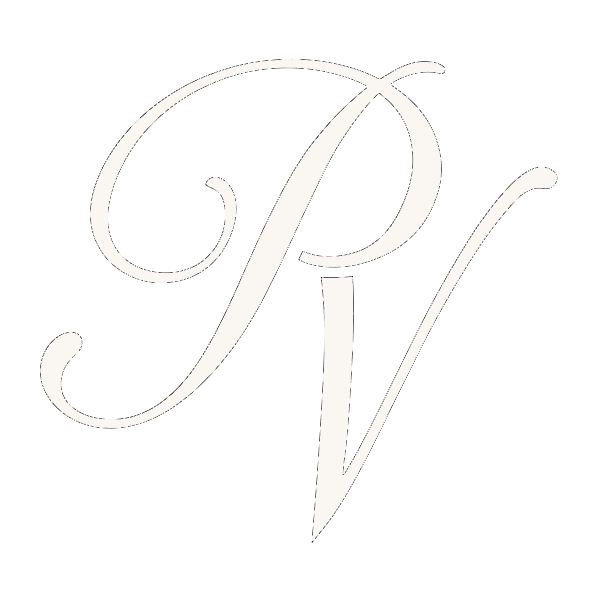 Porcelain Vignette PV Monogram Logo